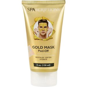 SpaScriptions gold peel off mask för män